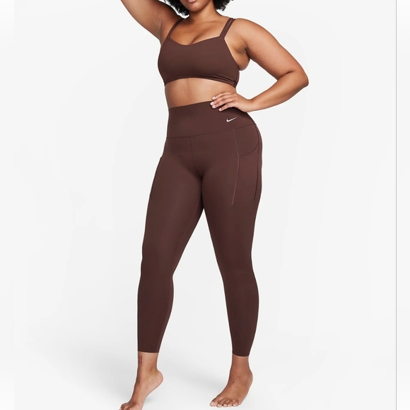 Nike Pants - Nike Universa Women's Medium-Support High-Waisted 7/8 Leggings with Pockets